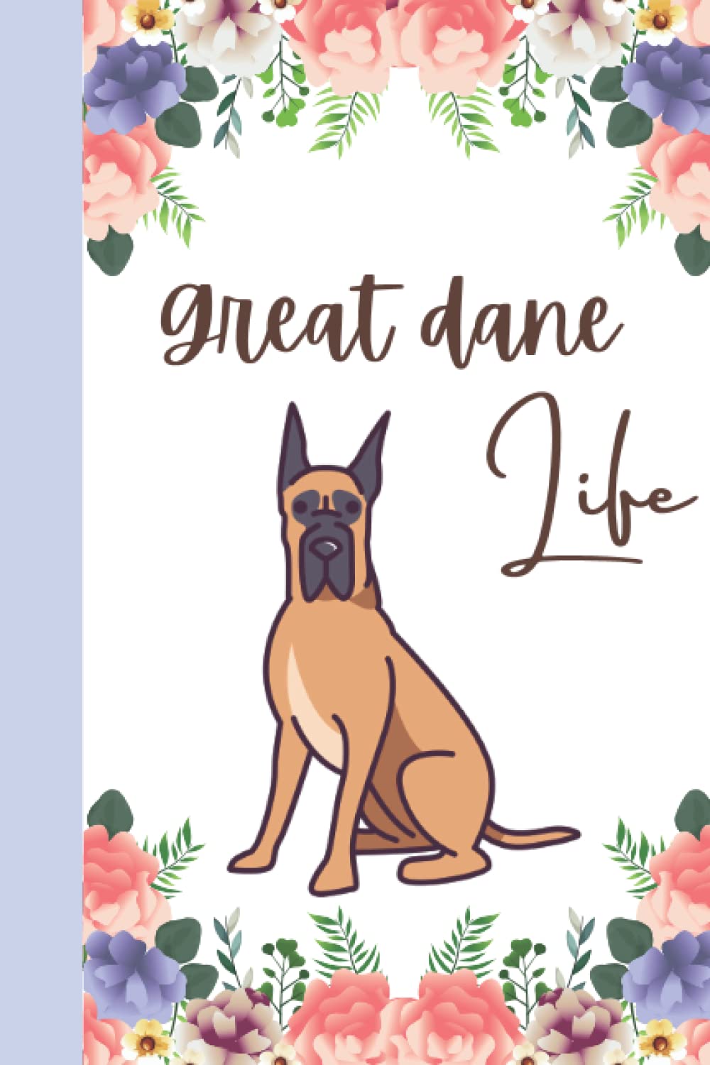 ler totalmente Great dane composition notebook: Wide ruled composition notebook | Blank lined journal for great dane lovers | Great dane gifts