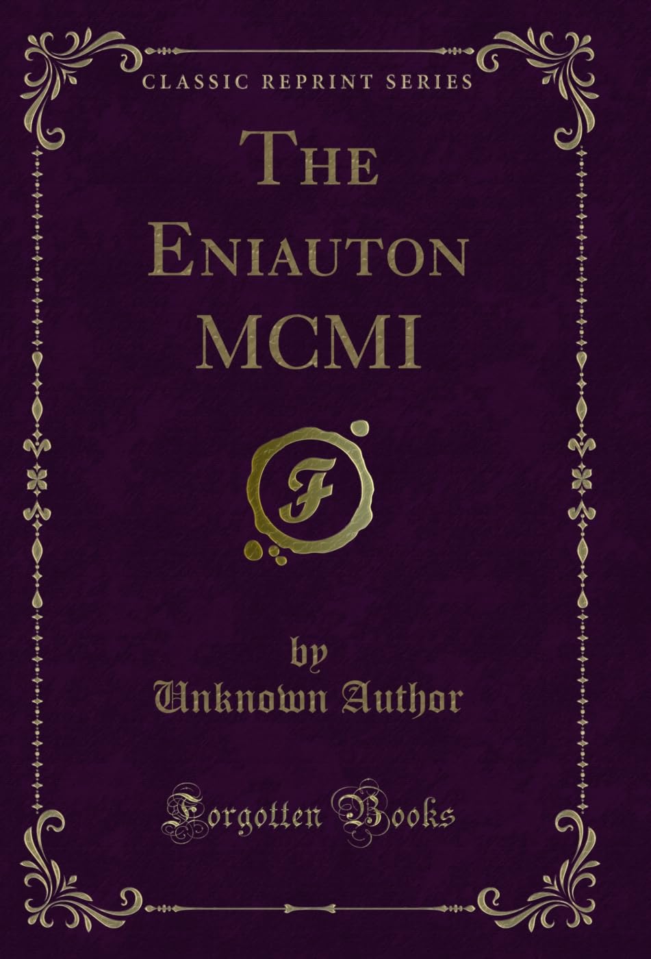 capítulo por capítulo baixar The Eniauton MCMI (Classic Reprint) (English Edition)
