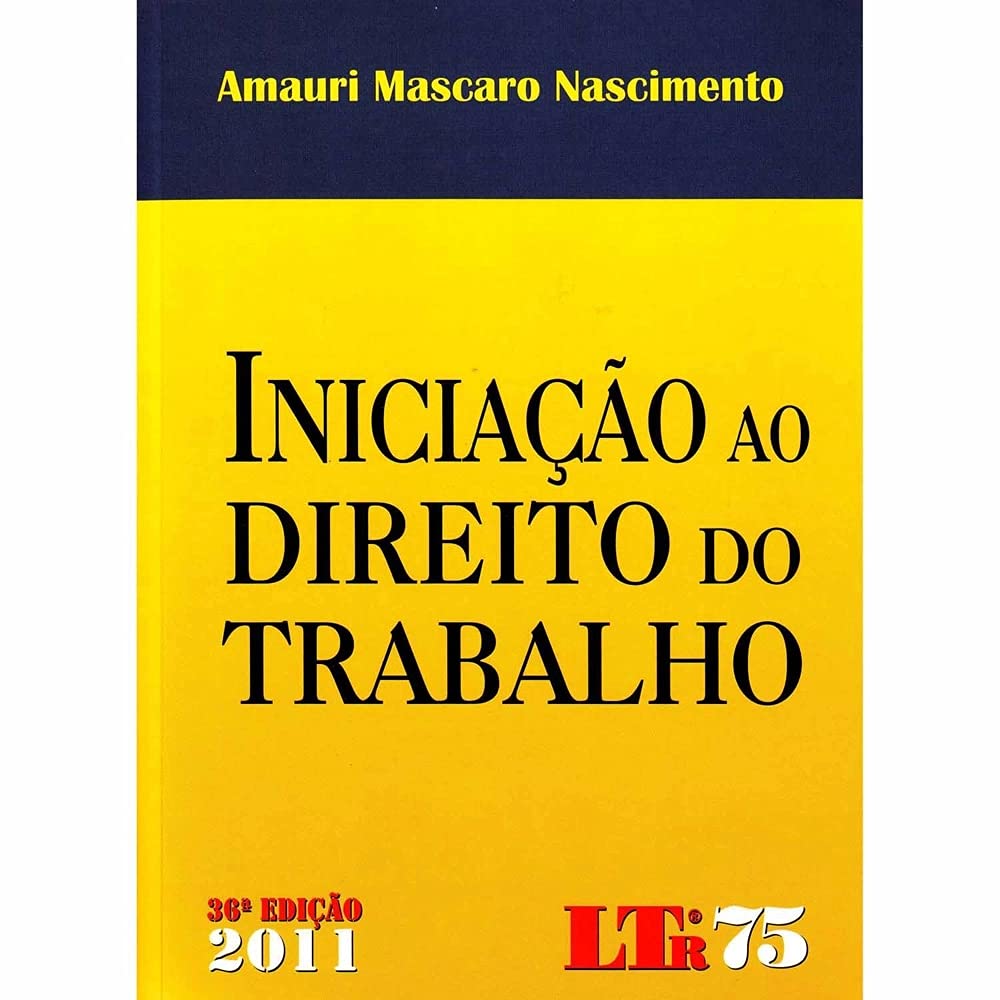 Iniciação ao Direito Do Trabalho baixar livro de graça