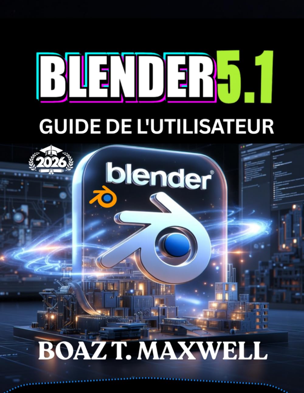 Blender 5.1 Guide De L'utilisateur: Le guide complet de la création de modèles 3D, d'animations, d'environnements et de rendus cinématographiques (French Edition) baixar livro de graça