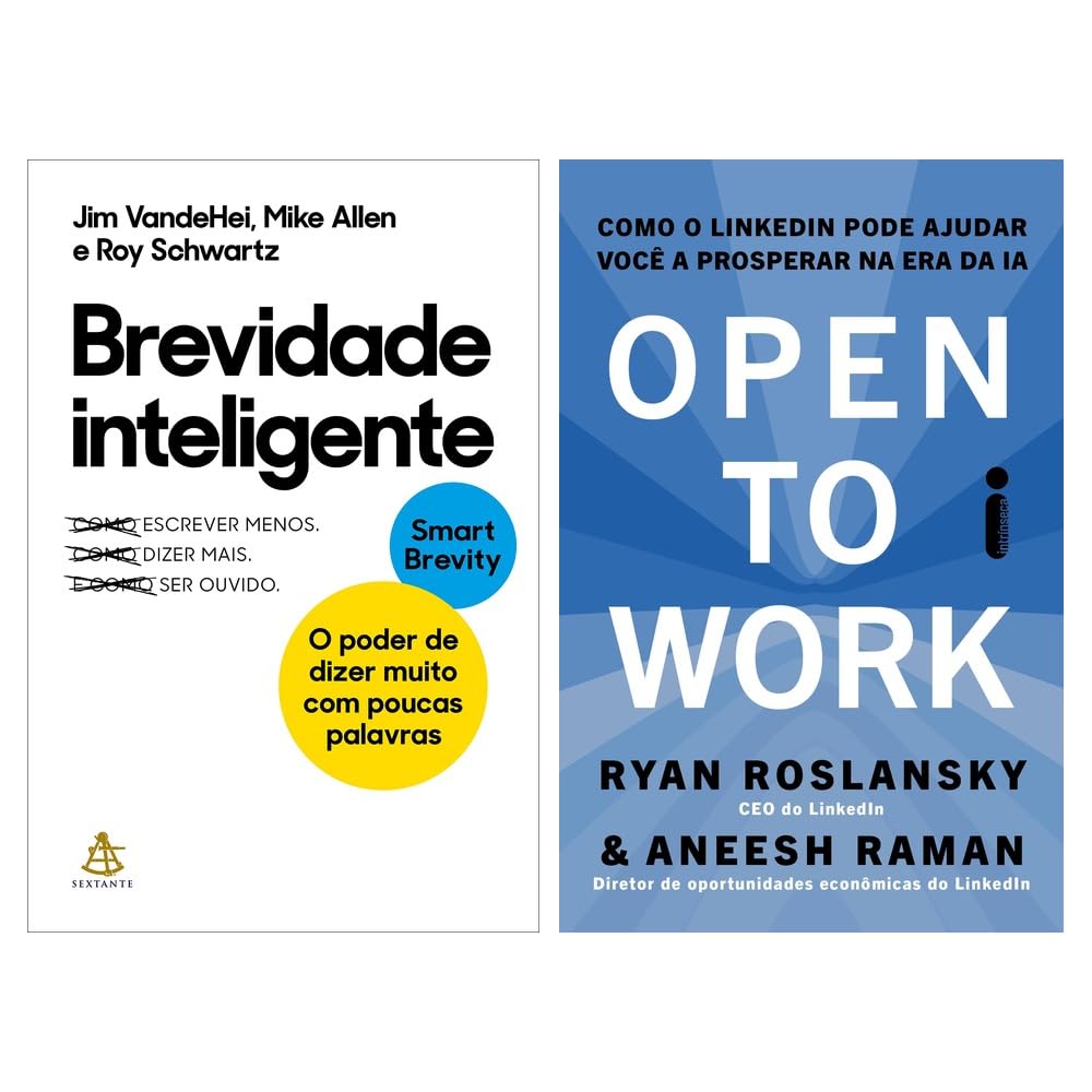 Kit Brevidade inteligente + Open to work baixar o livro de graça