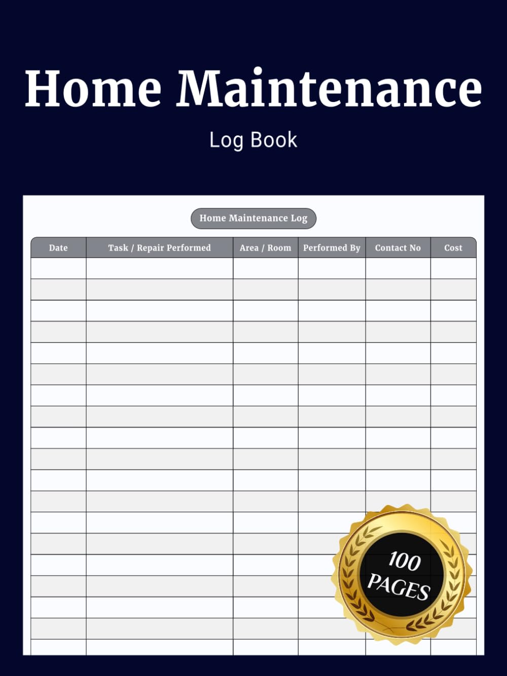 Home Maintenance Log Book: Simple Daily Journal to Track and Organize Home Maintenance Repairs Renovations and Upgrades for Homeowners Renters and Property Managers baixar o livro de graça
