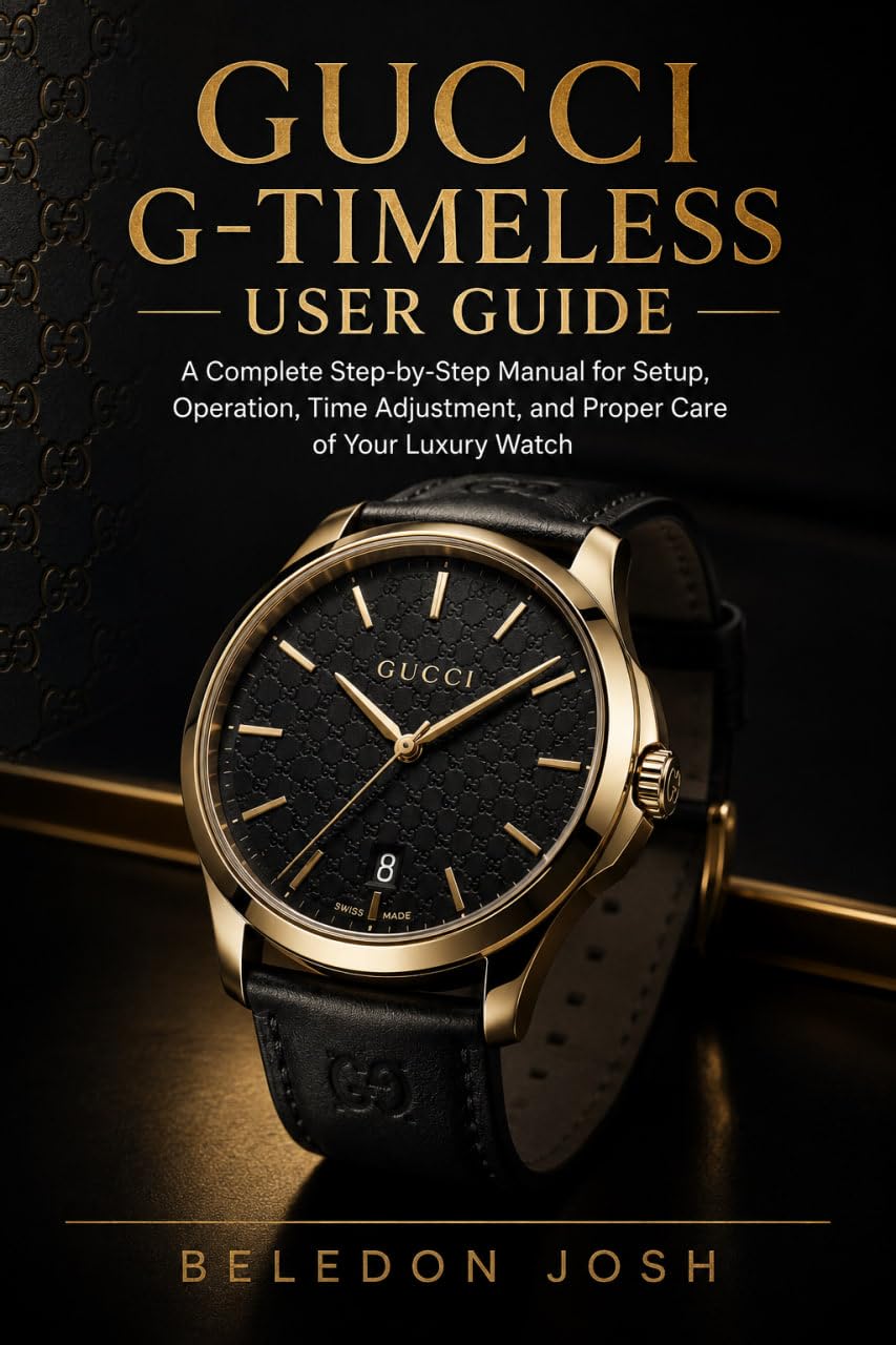 Gucci G-Timeless User Guide: A Complete Step-by-Step Manual for Setup, Operation, Time Adjustment, and Proper Care of Your Luxury Watch (English Edition) baixar livro de graça