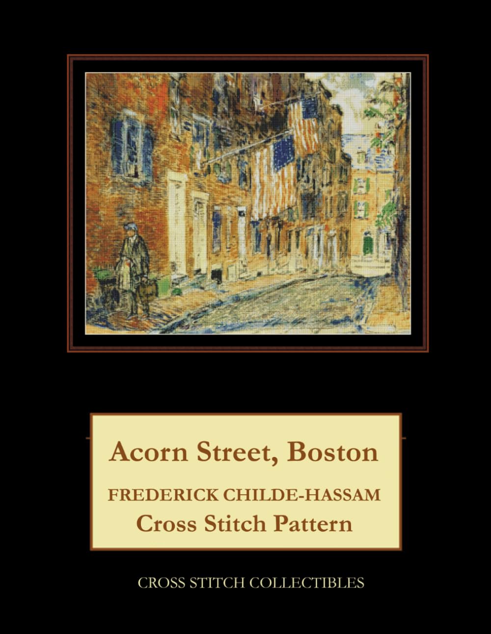 ler totalmente Acorn Street, Boston: Frederick Childe-Hassam Cross Stitch Pattern