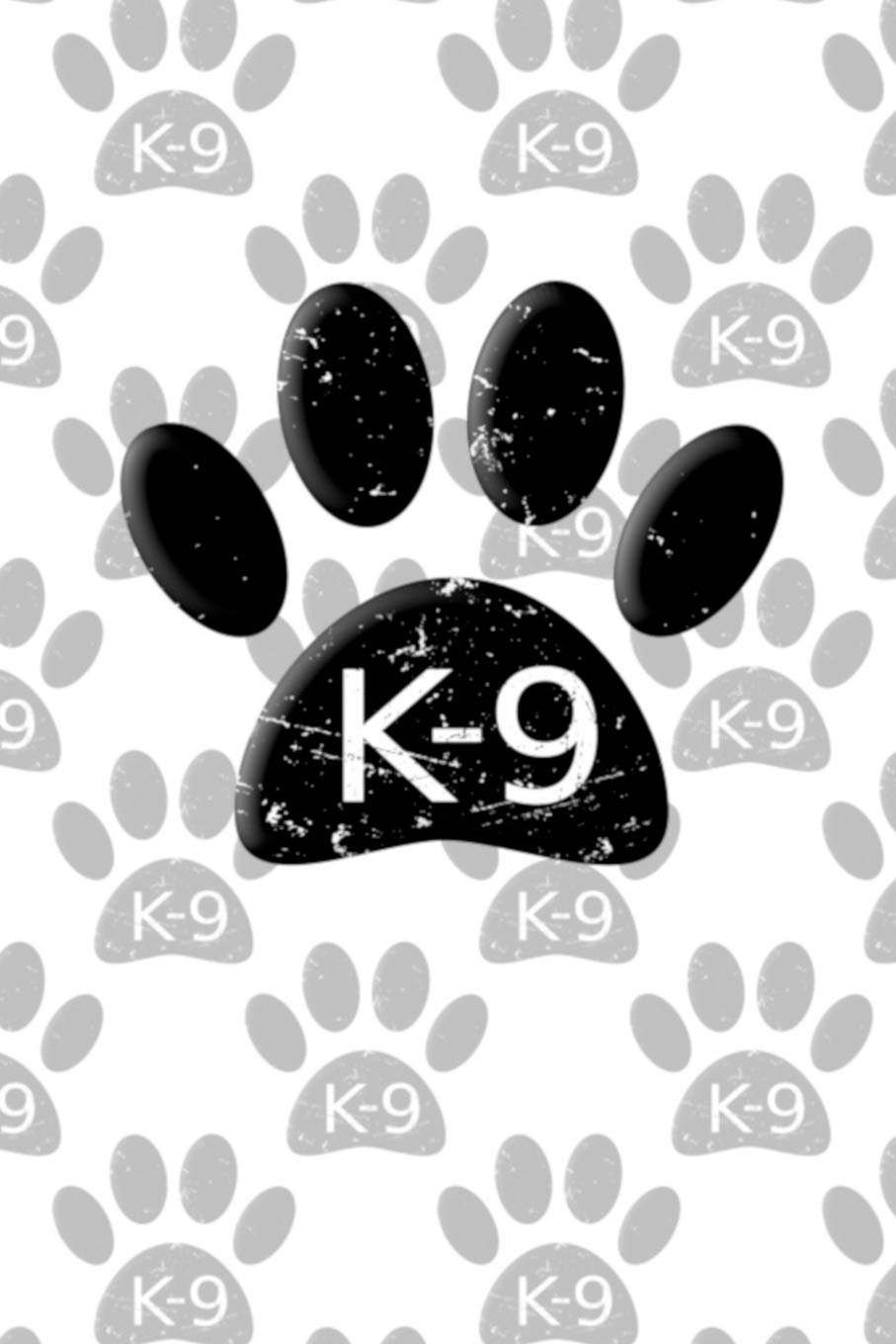 K-9: 110 Page Blank Notebook - Ruled Paper Journal - 6 x 9 (15.24 x 22.86 cm) baixar livro de graça