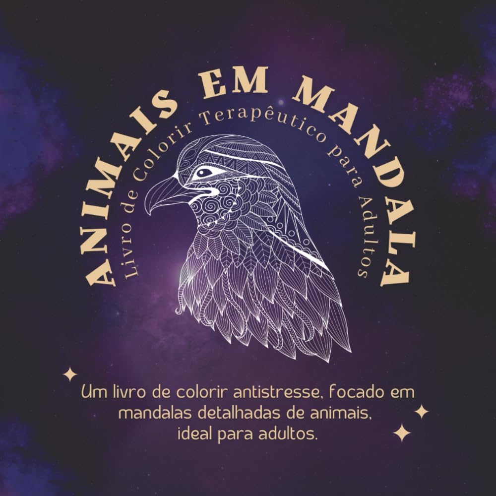 capítulo por capítulo baixar Animais em Mandala: Livro de Colorir Terapêutico para Adultos (Portuguese Edition)