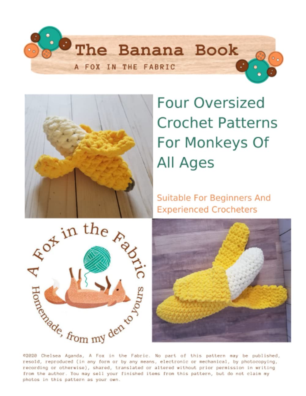 capítulo por capítulo baixar The Banana Book: A Crochet Pattern Book (Crochet Patterns For Blanket Yarn)