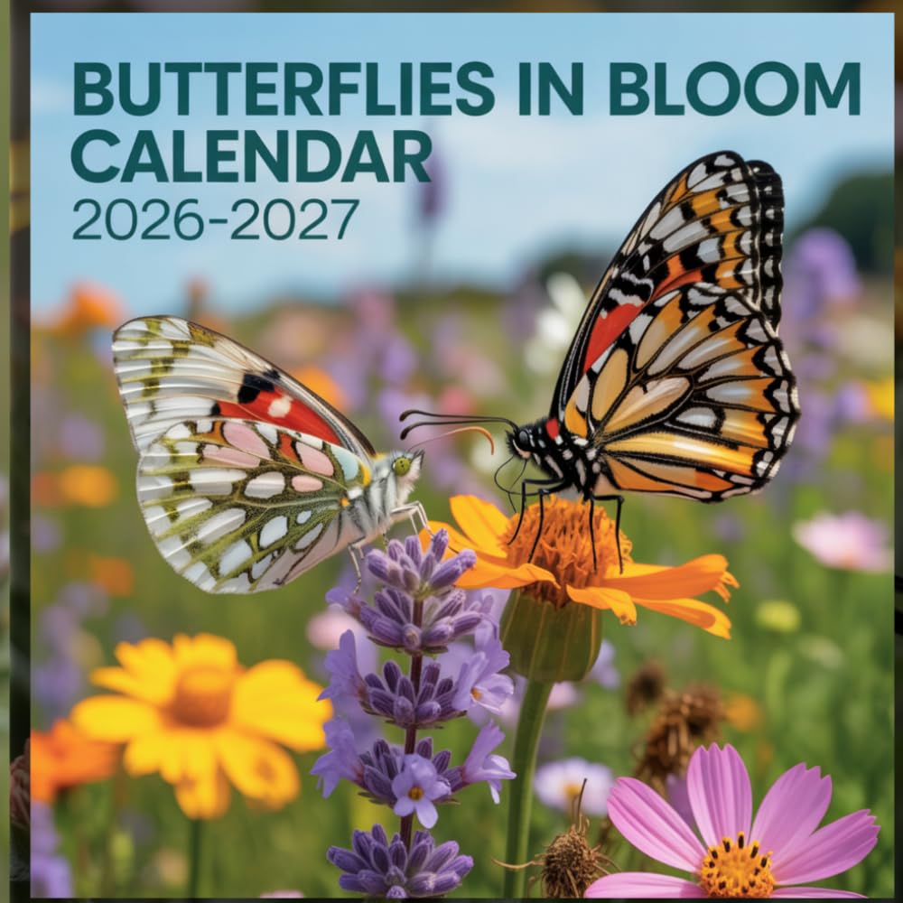 capítulo por capítulo baixar Butterflies in Bloom calendar 2026 2027: A Graceful Photographic Celebration of Colorful Butterflies, Blooming Flowers, and the Delicate Beauty of Nature in Full Bloom
