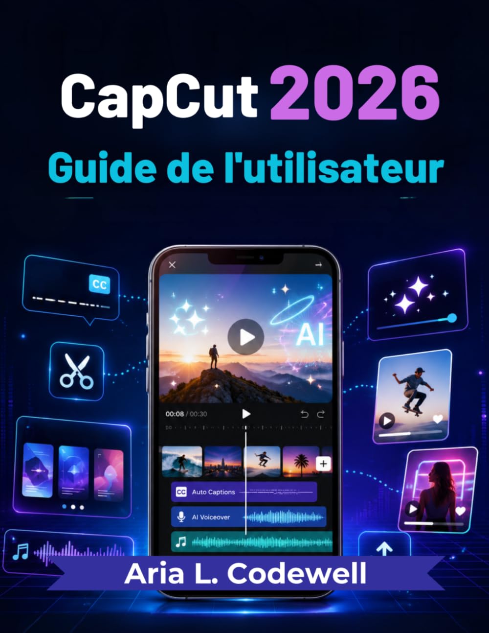 CapCut 2026 Guide de l'utilisateur: Leçons simples pour la création de vidéos IA, Reels, Shorts, sous-titres automatiques, modèles, effets et développement sur les réseaux sociaux baixar o livro de graça