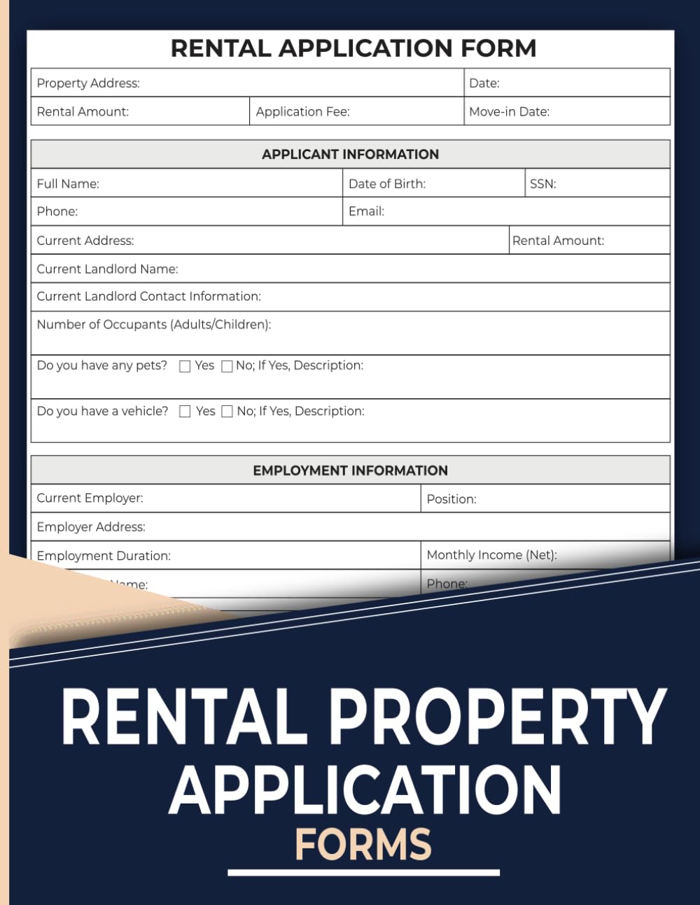 ler totalmente Rental Property Application Forms: Apartment Lease Agreement Form | 120 Pages.