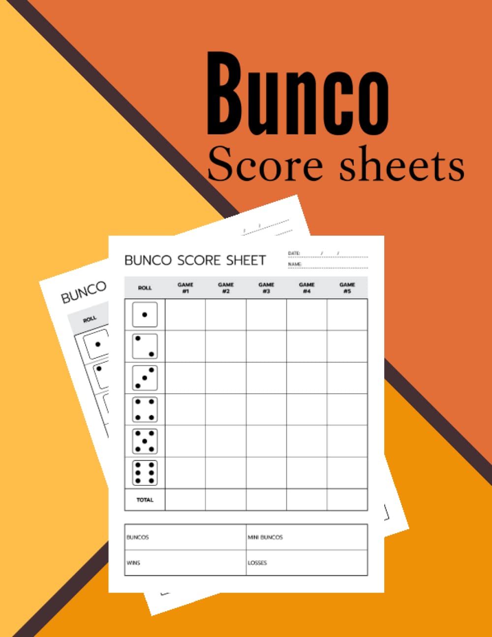 Bunco Score Sheets: 120 Score Pads For Bunco Dice Game, Score Keeping Book for Bunco Lovers and Players (8.5x 11")inches. baixar livro de graça
