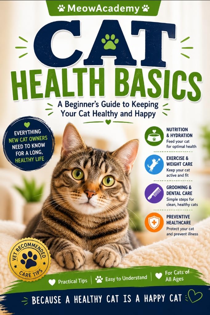Cat Health Basics: A Beginner's Guide to Keeping Your Cat Healthy, Recognizing Warning Signs, and Building Lifelong Healthy Habits (MeowAcademy Health Series Book 1) (English Edition) baixar o livro de graça