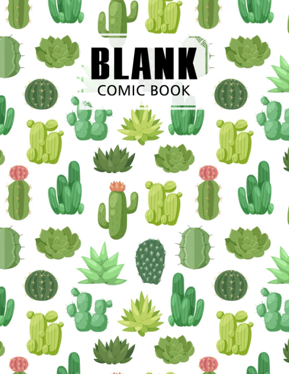 capítulo por capítulo baixar Blank Comic Book: Cactus Cover, Create Your Own Story, Journal, Notebook, Sketchbook for Kids and Adults, 120 Pages - Size 8.5" x 11" Notebook by Georg Sauer