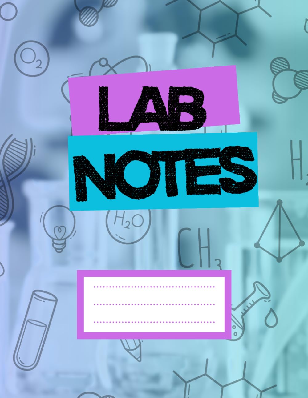 ler totalmente Science Lab Notebook for Students | Experiment Record Book | 8.5” x 11” | 100 Pages