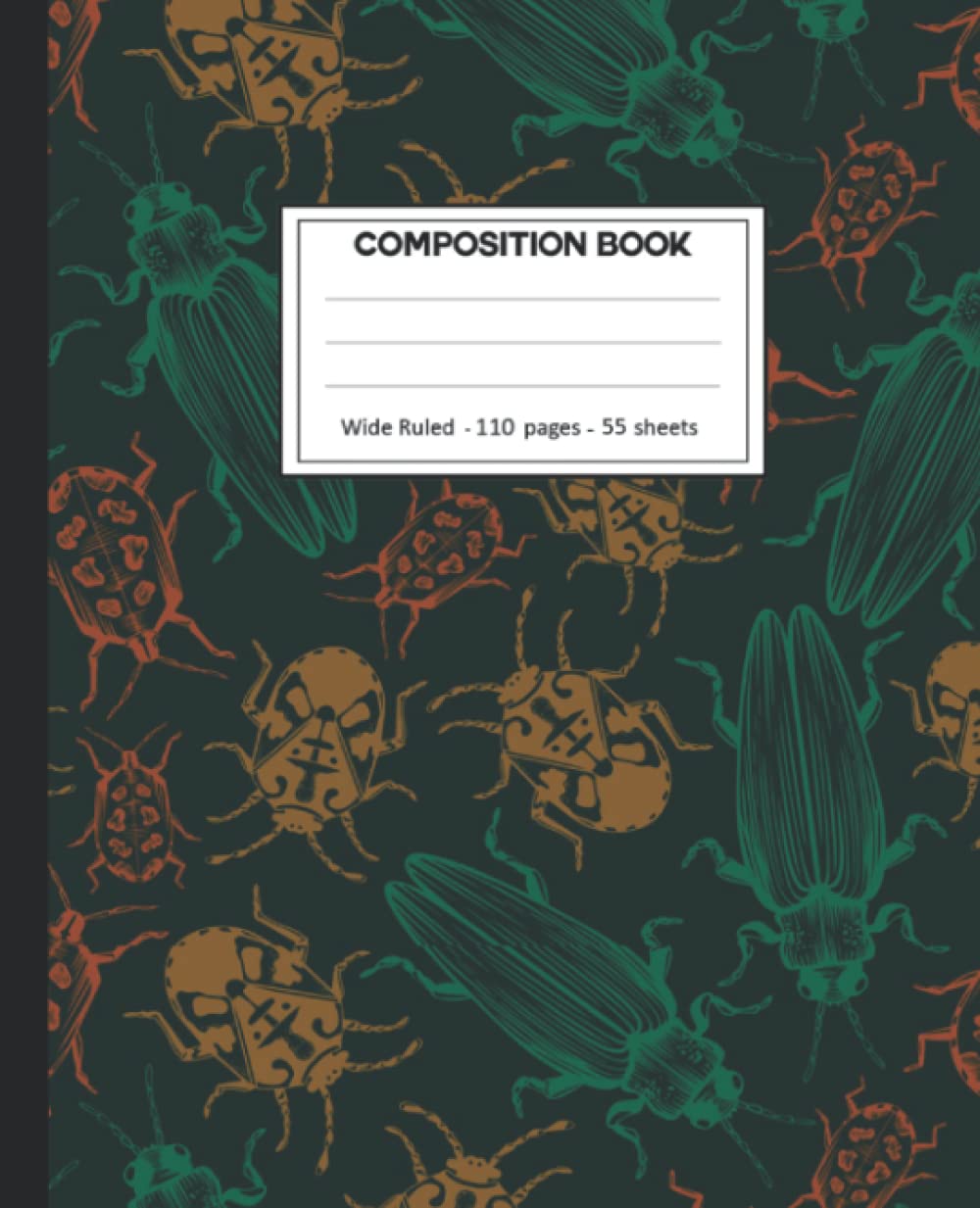 Composition Notebook: Composition Notebook with Beetles for School. baixar livro de graça