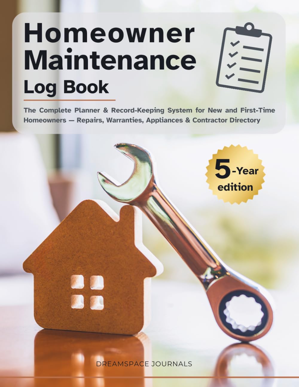 Homeowner Maintenance Log Book: The Complete Planner & Record-Keeping System for New and First-Time Homeowners — Repairs, Warranties, Appliances & Contractor Directory baixar livro de graça