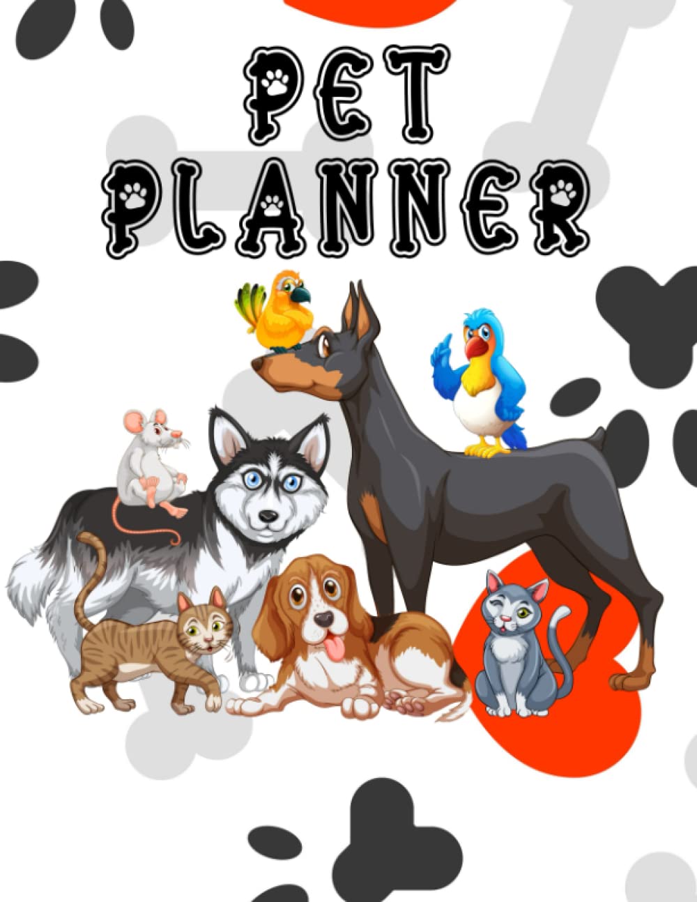 Pet Planner: My Pet Passport Record Book/Log Book For Your Pet, Pet Medical Health Record Book Multiple Pet Information You Need, Pet Groomer, Medical Schedule, Pet Appointment baixar livro de graça