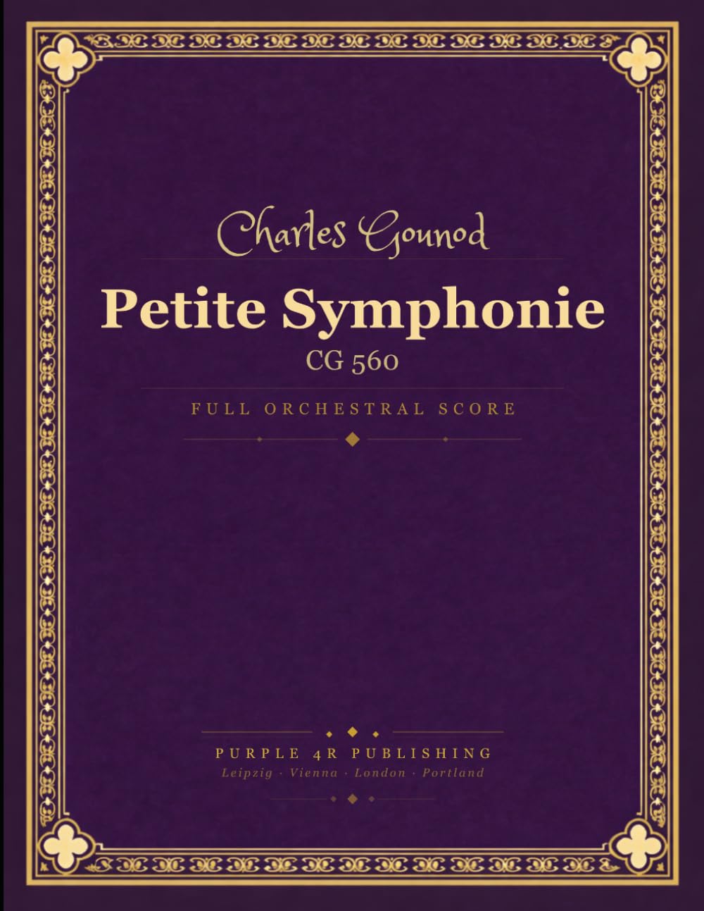 Gounod: Petite Symphonie in B-flat major, CG 560 - Full Score for Wind Nonet baixar o livro de graça