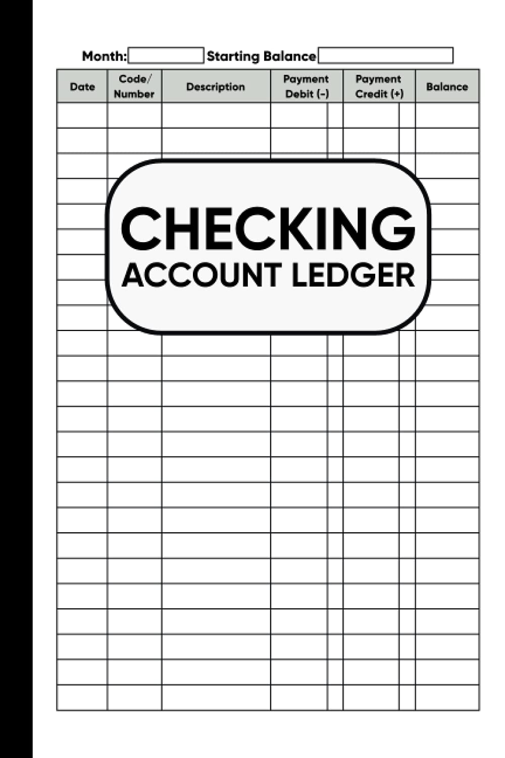 capítulo por capítulo baixar Checking Account Ledger: Checking Register