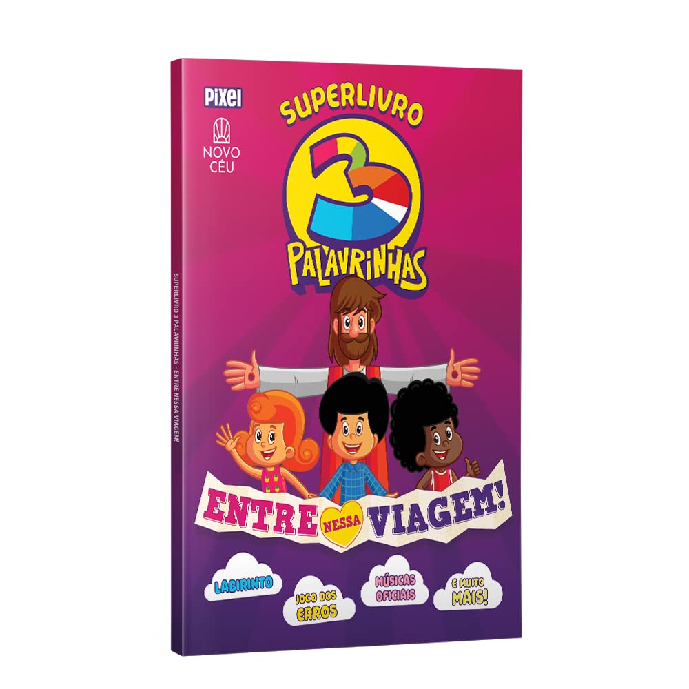 Superlivro 3 Palavrinhas - Entre nessa viagem!: Passatempos educativos e divertidos baixar livro de graça