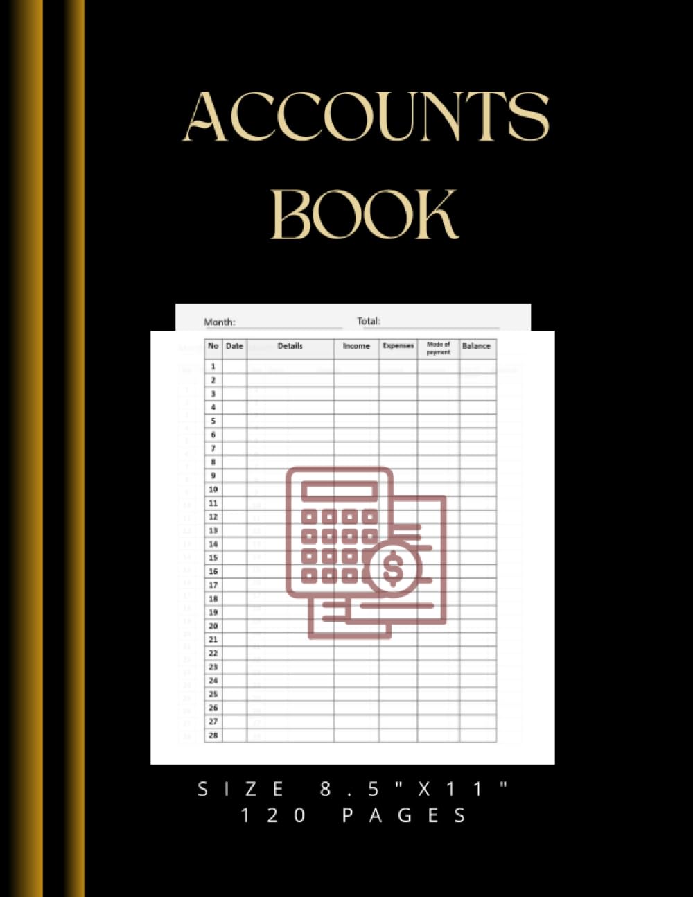 capítulo por capítulo baixar Accounts Book: Accounting Ledger Book for Personal Finance Bookkeeping | Income and Expense Log Book for Small Business Owners or Sole Trader