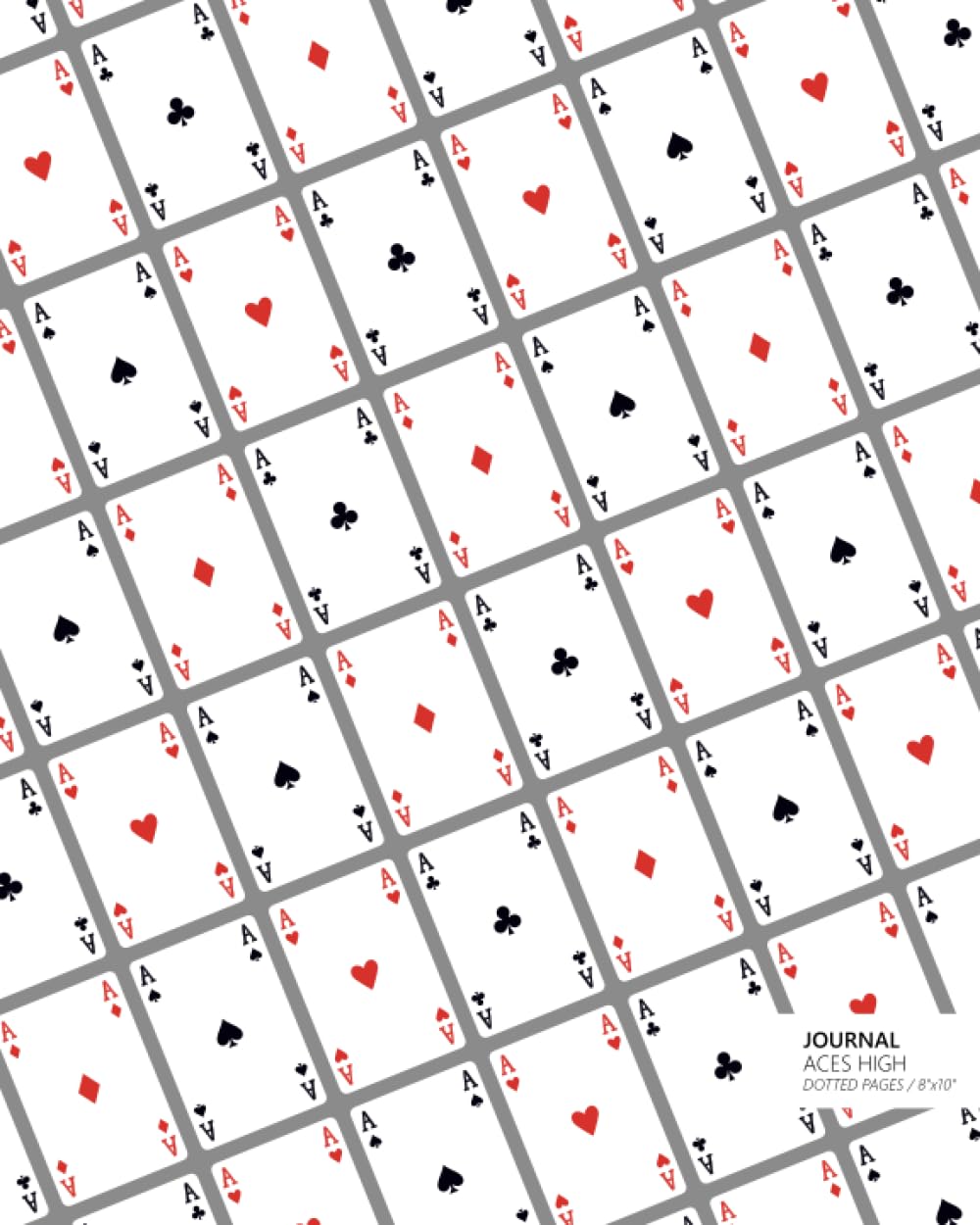 capítulo por capítulo baixar Aces High Journal - Dotted Pages - 8x10: (Grey Edition) Journal 192 dot grid pages (8x10 inches / 20.3x25.4 cm/Large)