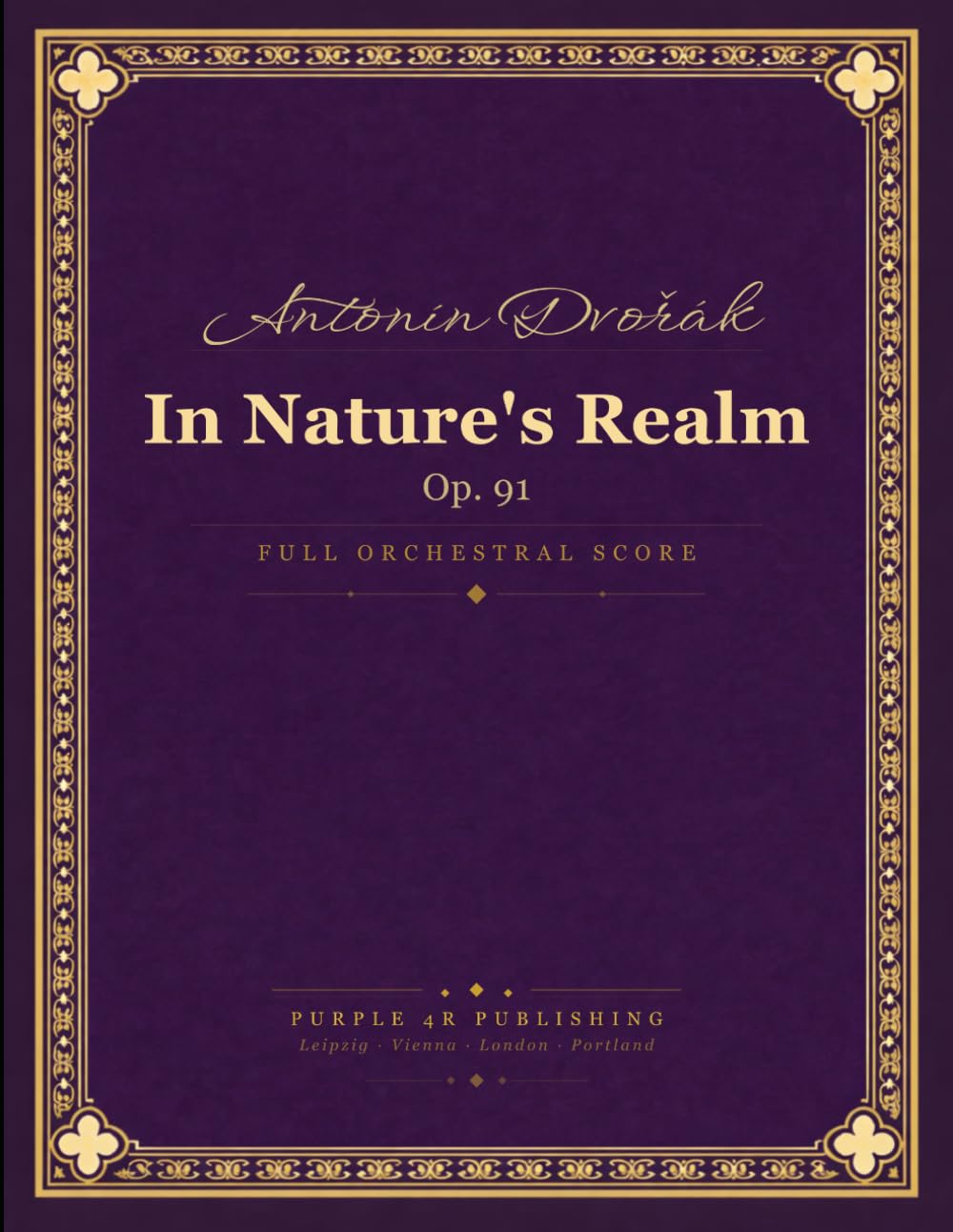 capítulo por capítulo baixar Dvořák: In Nature's Realm, Op. 91 (V přírodě) – Concert Overture, Full Orchestral Score
