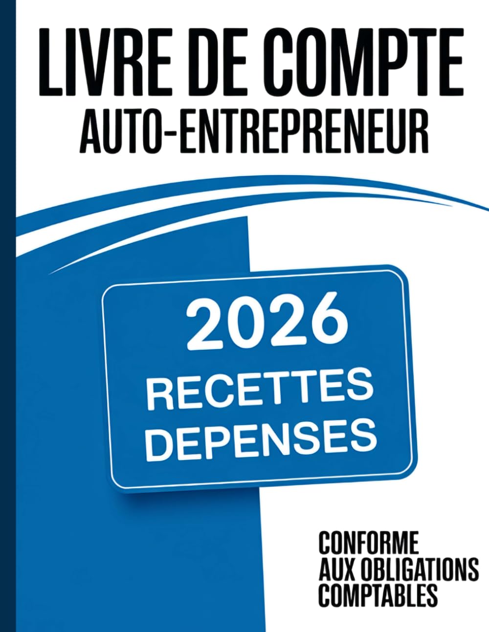 Livre de Compte Auto Entrepreneur Recettes - Dépenses: Registre des recettes et des achats micro entrepreneurs, Cahier de comptabilité, Conforme Aux obligations comptables Format A4 (French Edition) baixar o livro de graça