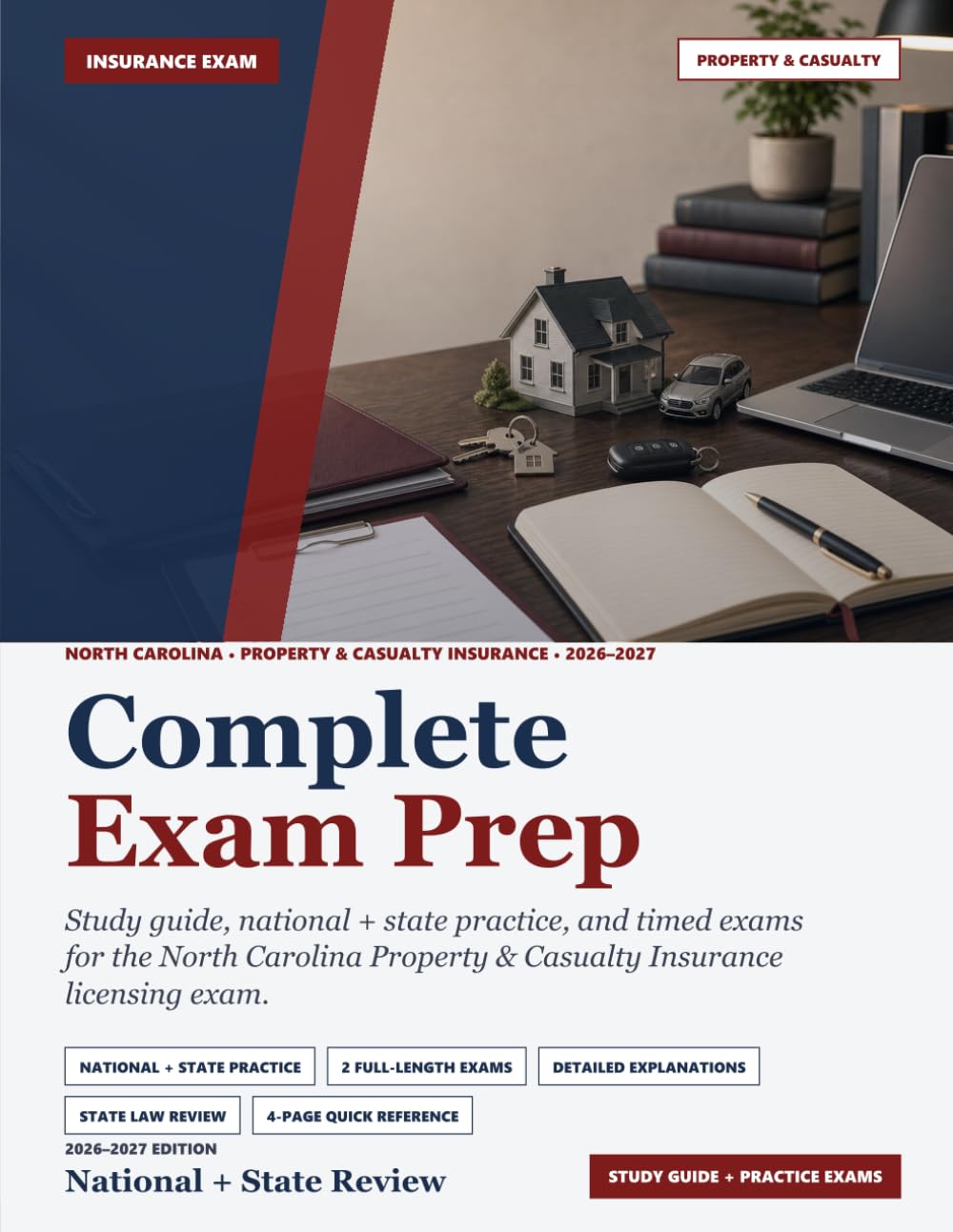 North Carolina Property and Casualty Insurance Exam Prep 2026-2027: Study Guide, National + State Practice, and Timed Exams for the North Carolina... & Casualty Insurance Licensing Exam Prep) baixar o livro de graça