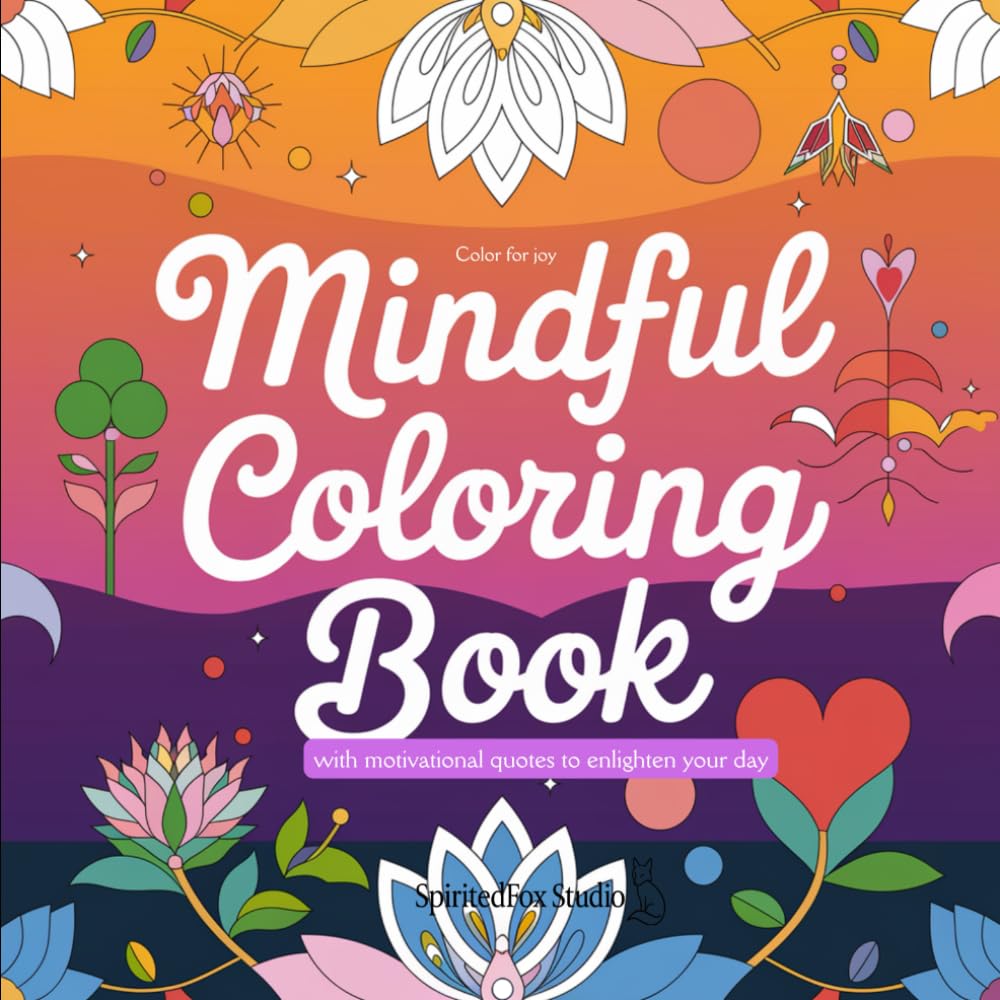 ler totalmente Mindful coloring book