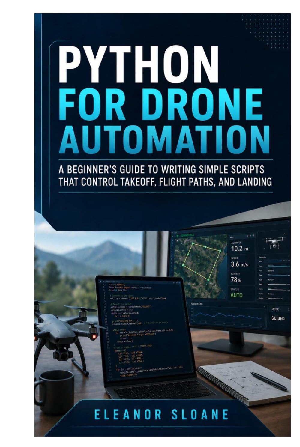 capítulo por capítulo baixar Python for Drone Automation: A beginner's guide to writing simple scripts that control takeoff, flight paths, and landing
