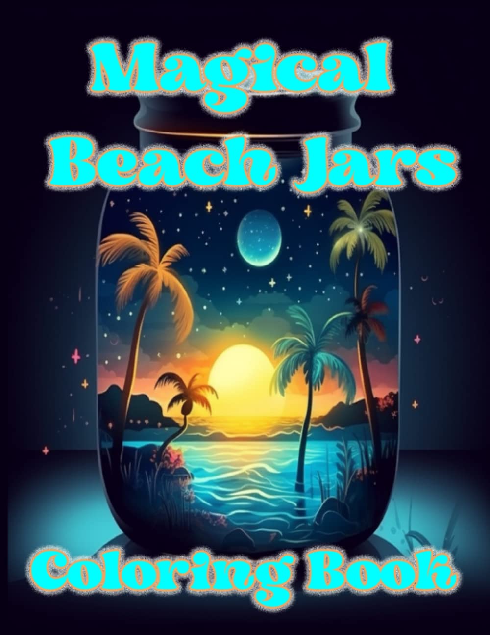 Magical Beach Jars Coloring Book baixar livro de graça