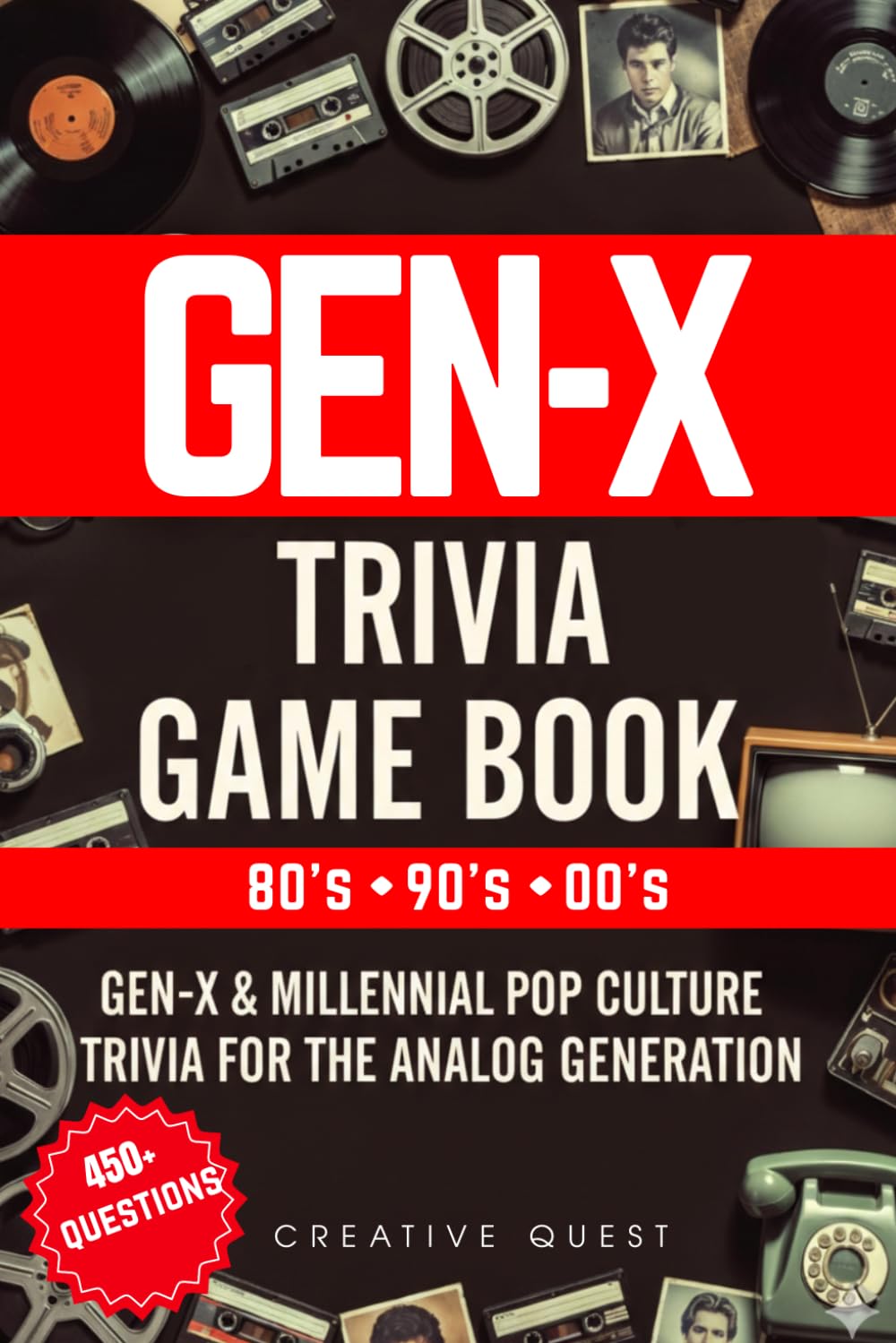 ler totalmente Generation X Trivia Game Book: Generation X and Millenial Pop Culture Trivia for the Analog Generation