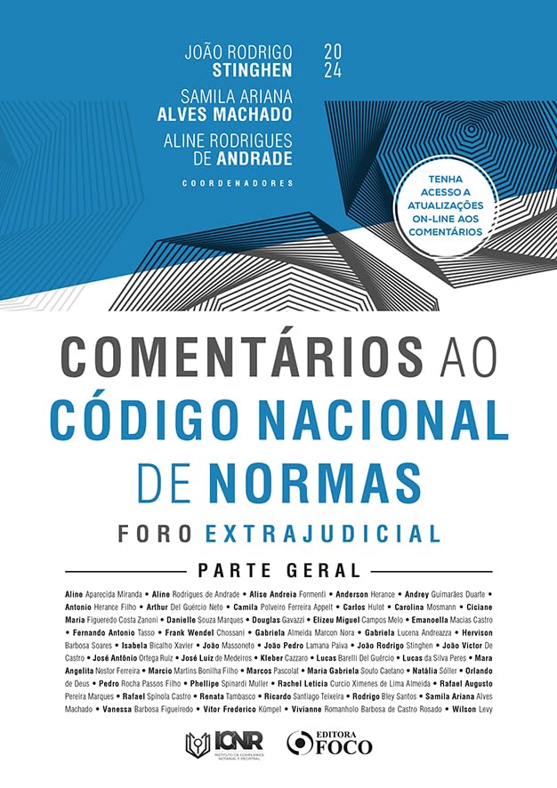 Comentários ao Código Nacional de Normas - Foro Extrajudicial - Parte Geral - 1ª Ed - 2024 baixar livro de graça