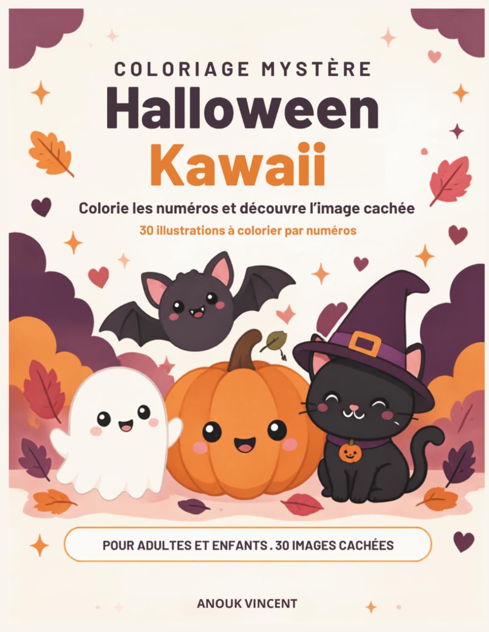 capítulo por capítulo baixar Coloriage mystère Halloween Kawaii: 30 coloriages par numéros pour adultes et enfants: colorie les numéros et découvre l'image cachée — anti-stress,... images en couleur à la fin (French Edition)