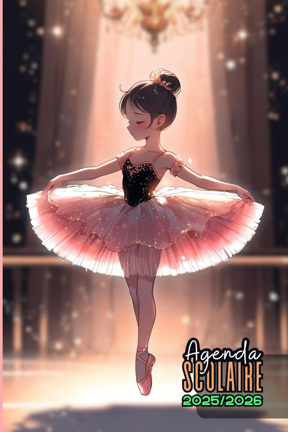 Agenda Scolaire 2025 2026 Danse: Danseuse classique ballerine, 1 jour par page, carnet organiseur planificateur A5 étudiant primaire, collège, lycée (French Edition) baixar o livro de graça