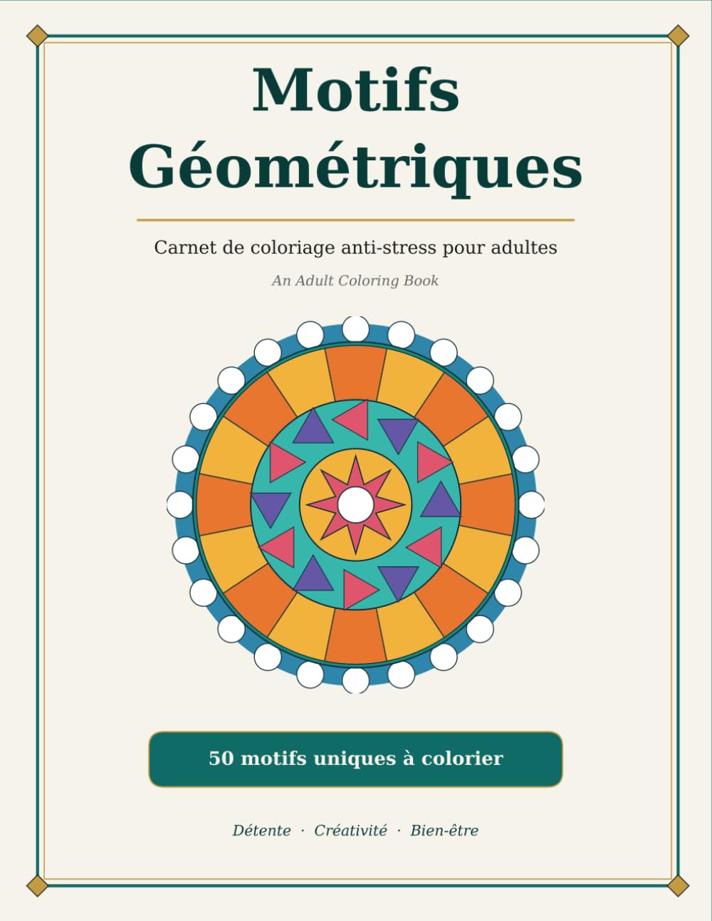 Motifs Géométriques: Carnet de coloriage anti-stress pour adultes (French Edition) baixar livro de graça