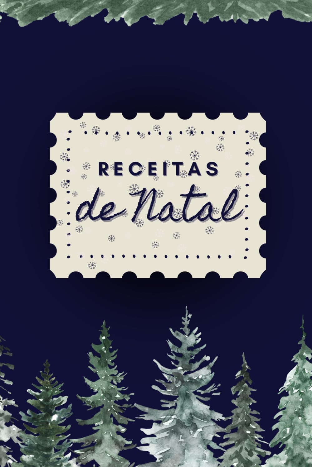 Receitas de Natal: Um caderno para guardar as receitas favoritas da época mais especial do ano | Azul | 6x9 | 60 páginas baixar o livro de graça