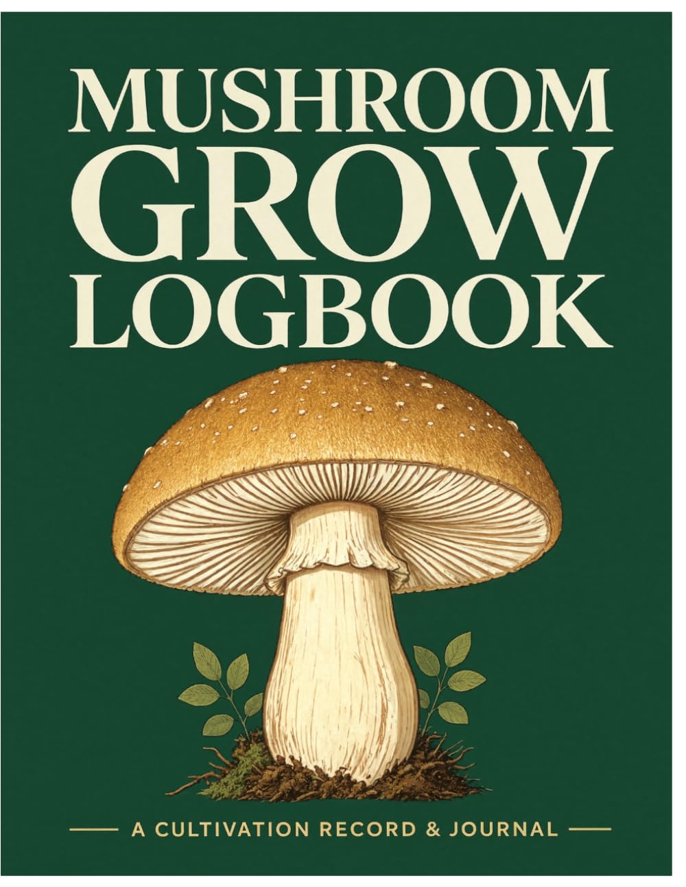 ler totalmente Mushroom Grow Logbook: Mycology Lab Experiment Notebook and Cultivation Diary: Track Strain Genetic Isolation, Agar Plates, Grain Spawn, and Flush Harvests