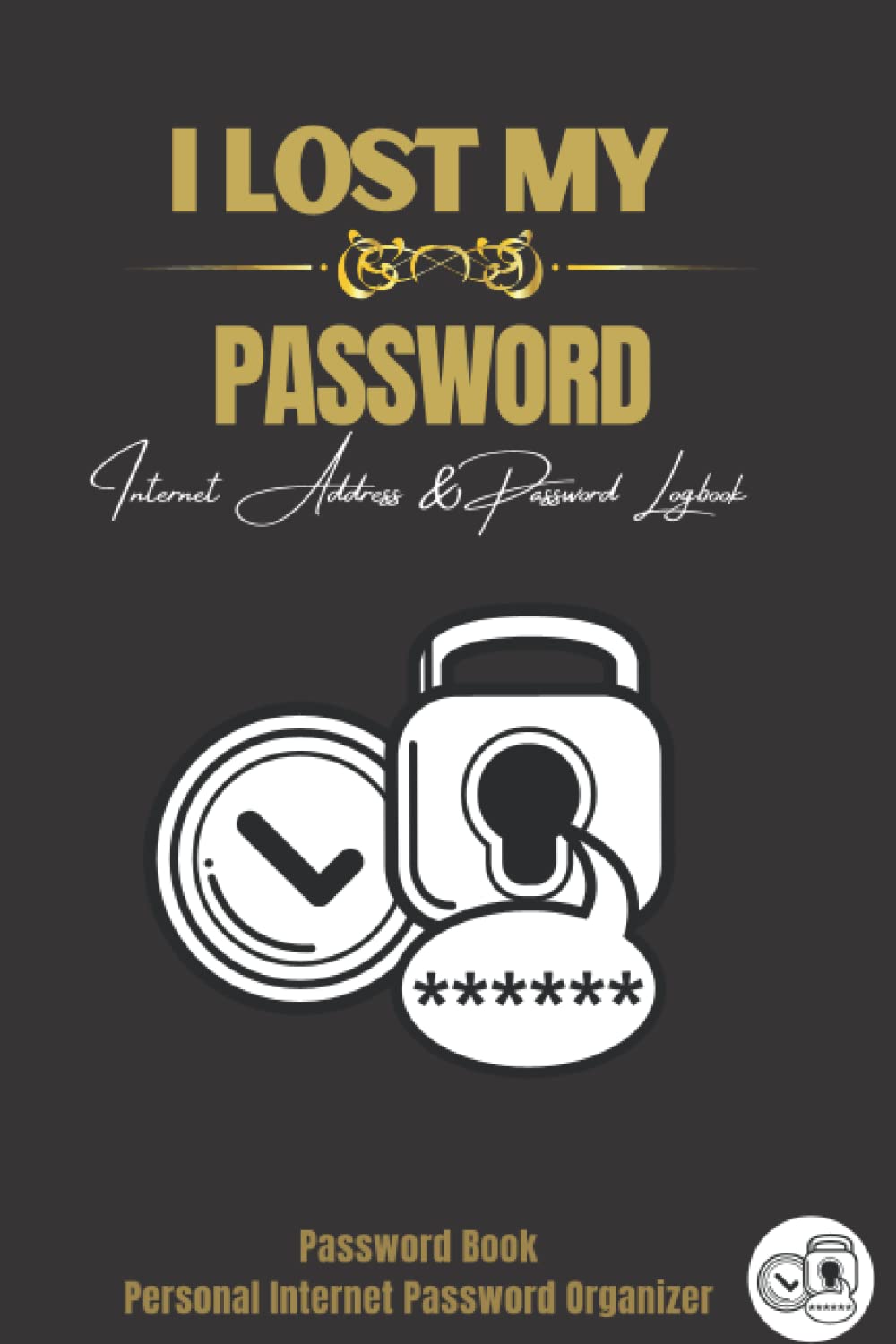 i lost my password book pocket size log cover: password black frame 6 'x 9' (password logbook) baixar livro de graça