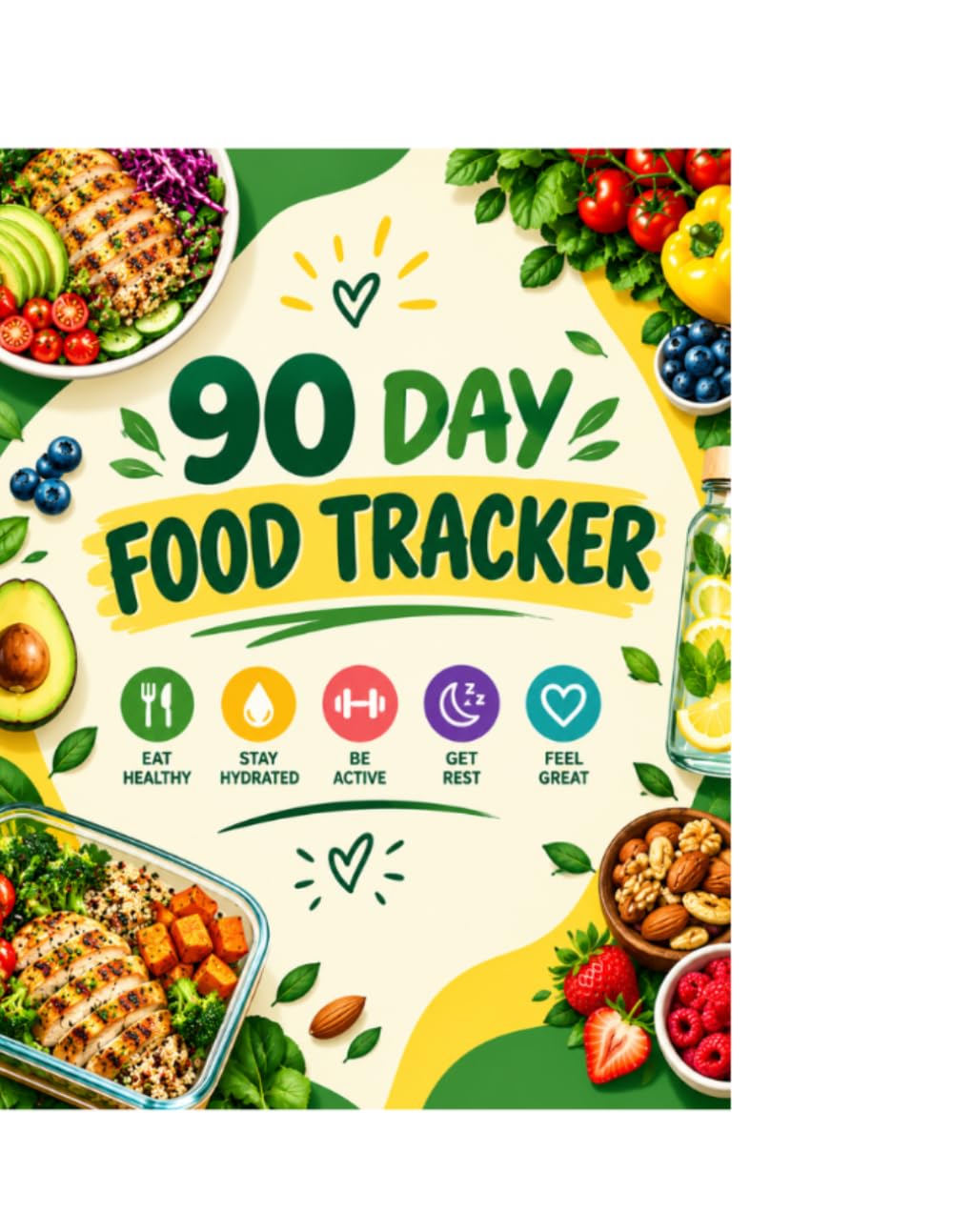 capítulo por capítulo baixar 90 Days Food Tracker: Daily Food Intake Journal Notebook for Keep Track Of Your Meals