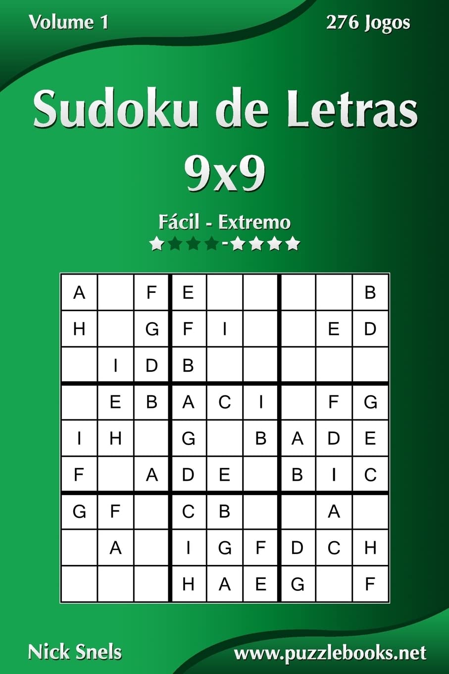 Sudoku de Letras 9x9 - Fácil ao Extremo - Volume 1 - 276 Jogos baixar o livro de graça