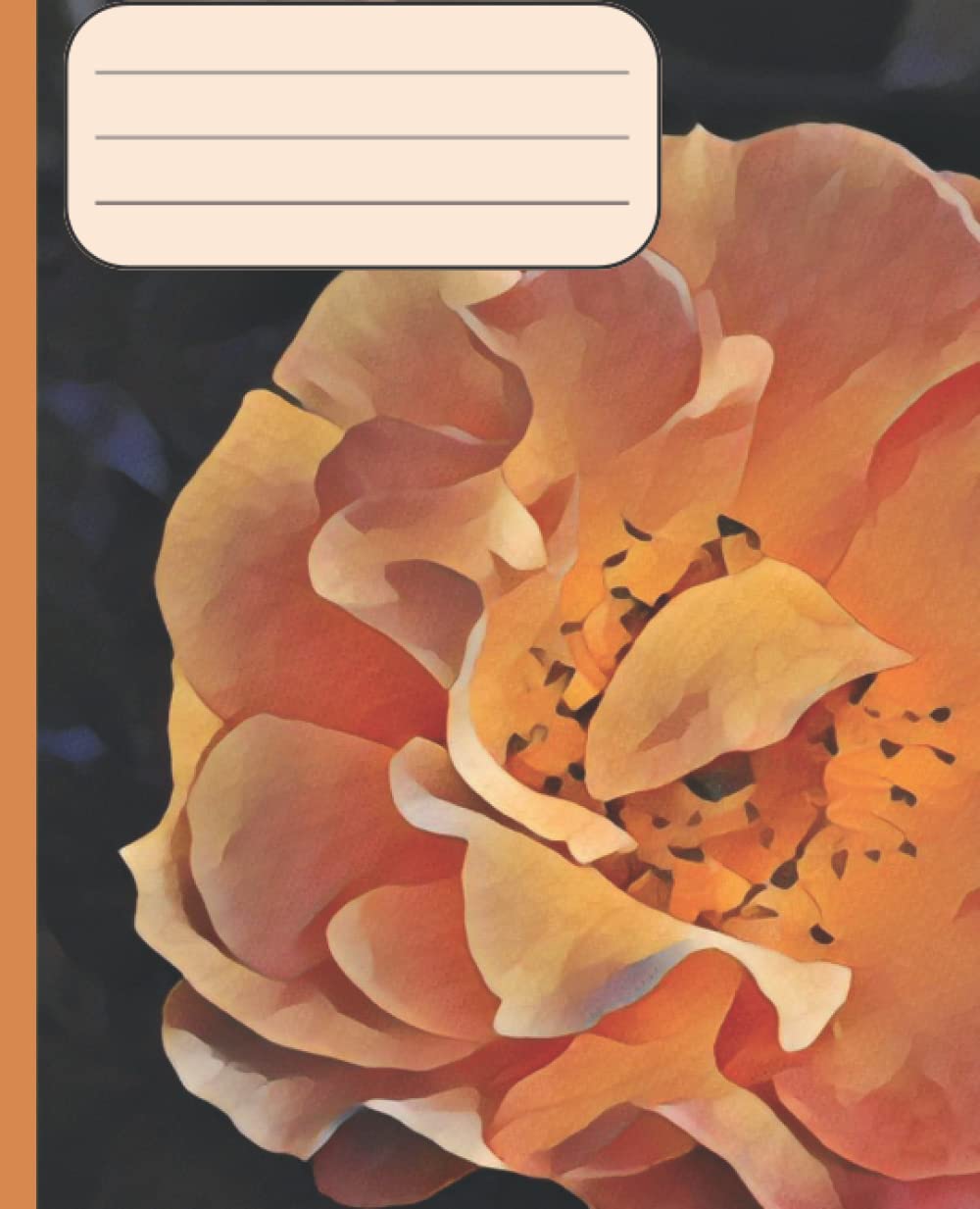Composition Notebook: Flower and Rose pedals style notebook, Rose Gold, Composition Book for Girls, Kids, School, Students and Teachers (College Ruled... gold - Composition notebook college ruled baixar livro de graça
