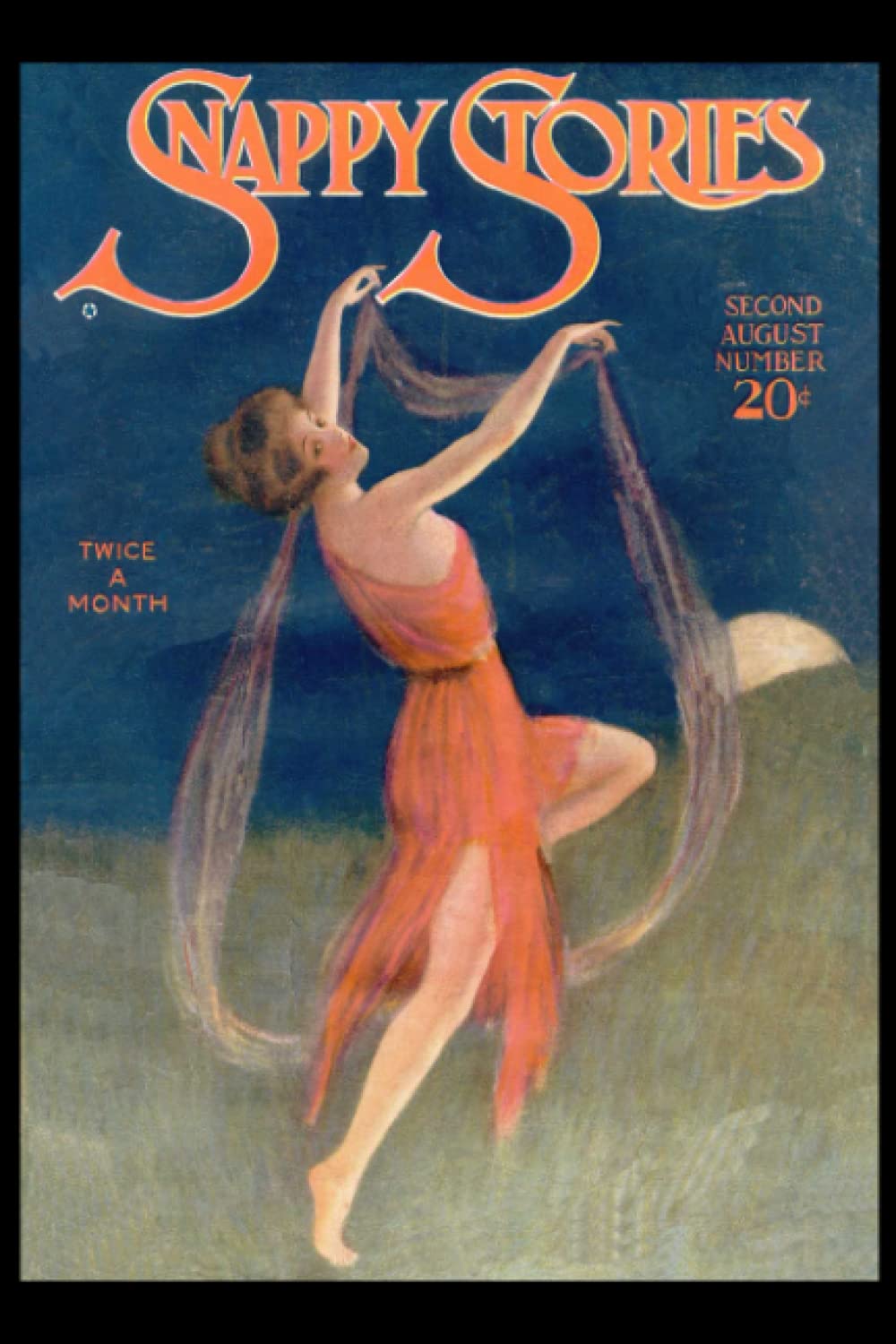 ler totalmente Pulp Magazine Snappy Stories Journal Notebook