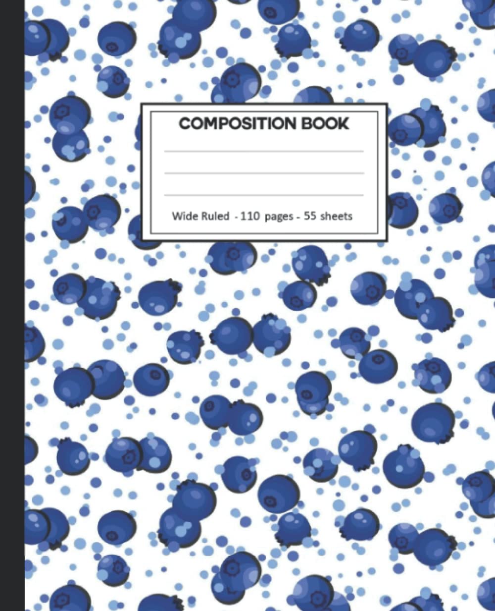 Composition Notebook: Composition Notebook with Blueberries for School. baixar o livro de graça