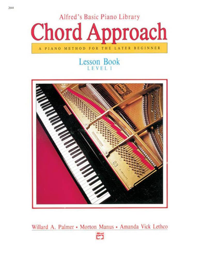 ler totalmente Alfred's Basic Piano Library, Level 1: Chord Approach Lesson Book
