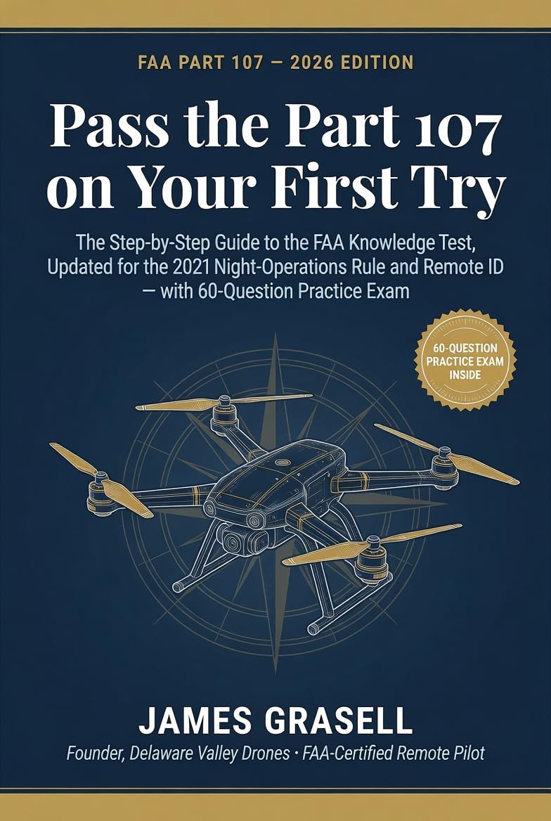 capítulo por capítulo baixar Pass the Part 107 on Your First Try: The Step-by-Step Guide to the FAA Knowledge Test, Updated for the 2021 Night-Operations Rule and Remote ID — with 60-Question Practice Exam (English Edition)