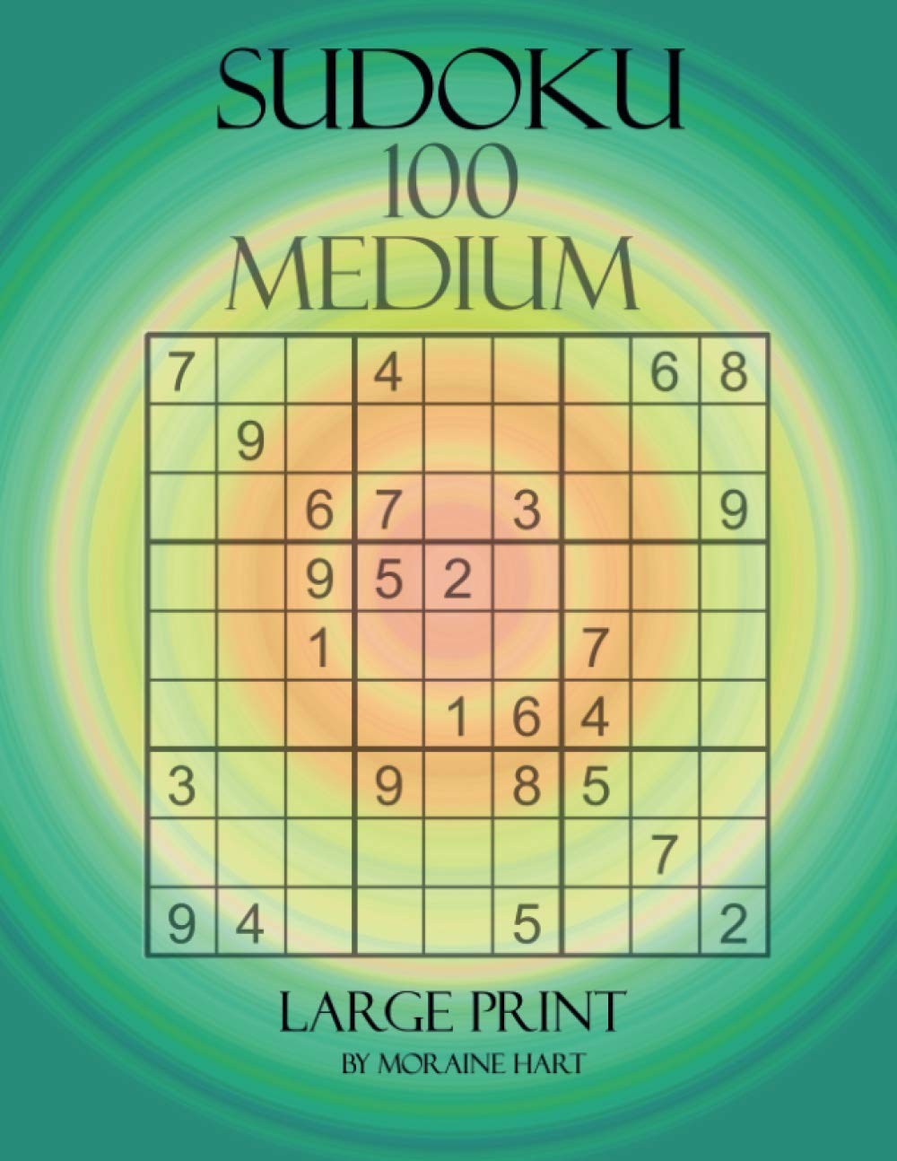 SUDOKU: 100 Medium Large Print Puzzle Book baixar livro de graça