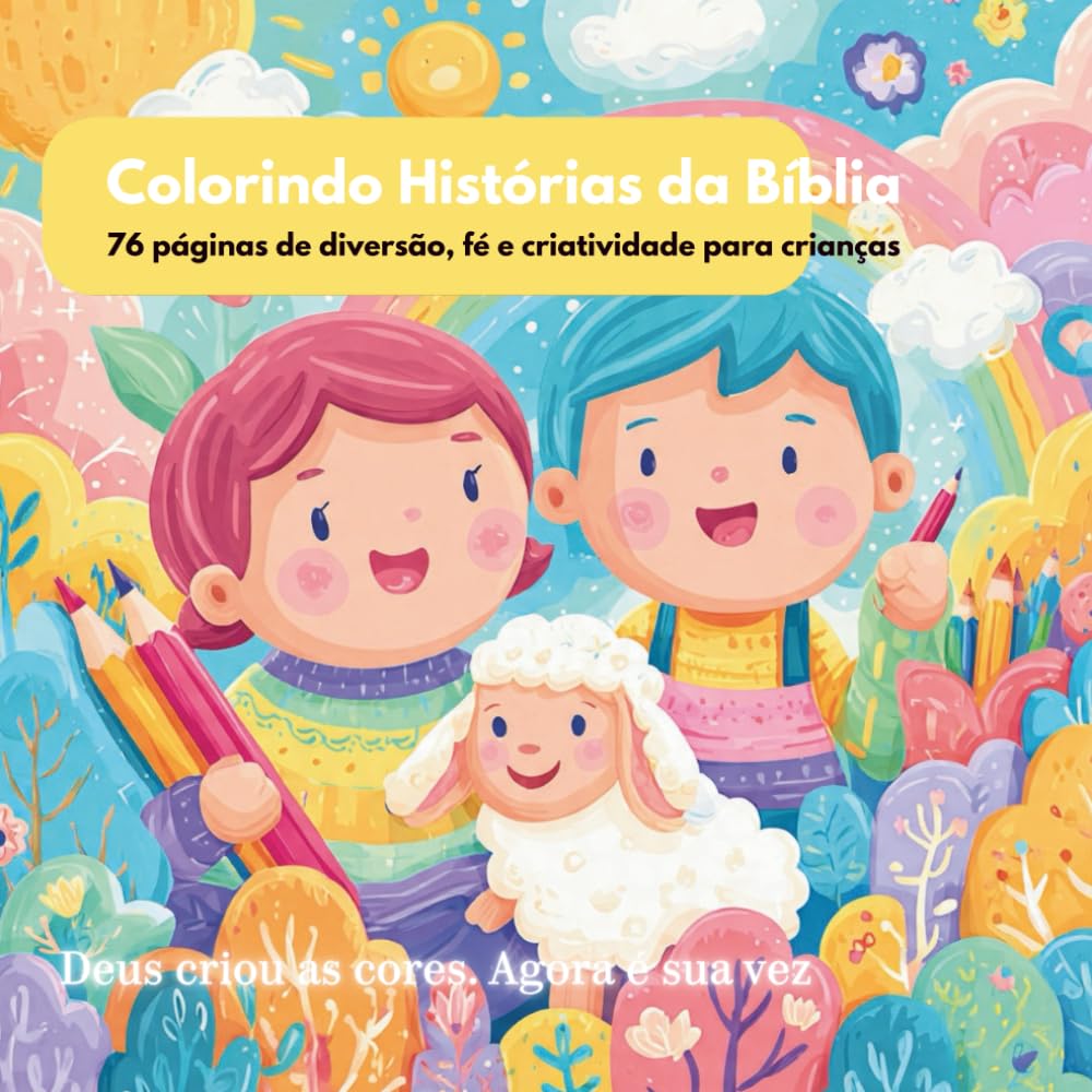 Desenhos Bíblicos para Colorir – Aprendendo com Deus: Histórias Bíblicas para Pequenos Artistas baixar livro de graça