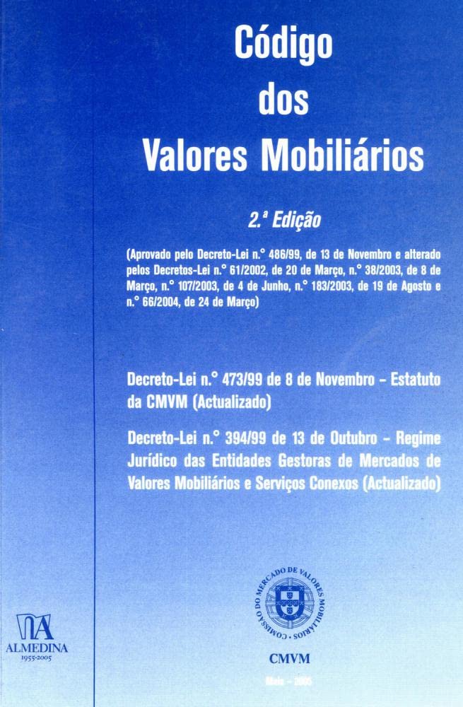 capítulo por capítulo baixar Código dos Valores Mobiliários